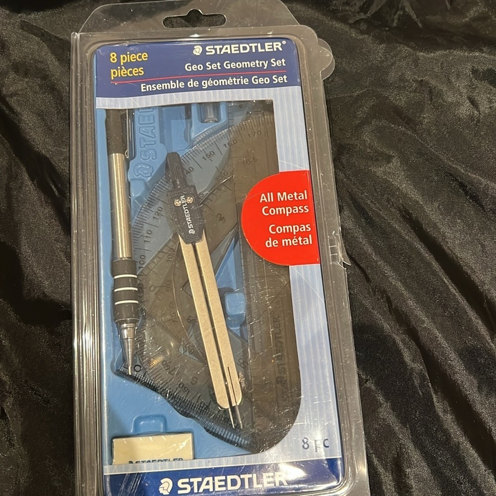 Staedtler 8 piece Geo set geometry set